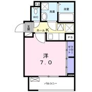 パティオ桜ヶ丘の間取り画像