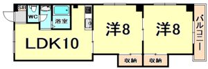 ハイムルルの間取り画像