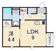 AO開明の間取り画像