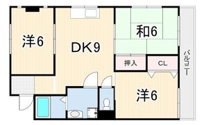 第八豊マンションの間取り画像