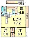 クラーラ ハウスの間取り画像