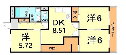 辻田マンションの間取り画像