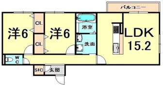 セジュール・ルボワの間取り画像