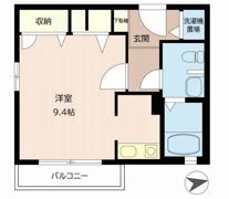 シャーメゾン行基の間取り画像
