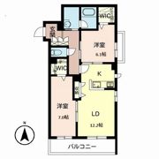 シャーメゾン プルメリアの間取り画像