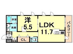 メゾン・ド・ミュリエの間取り画像