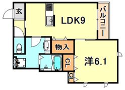 Canal Ark（キャナルアーク）の間取り画像