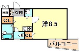 メゾン北長狭の間取り画像