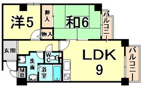 ラ・モーブの間取り画像