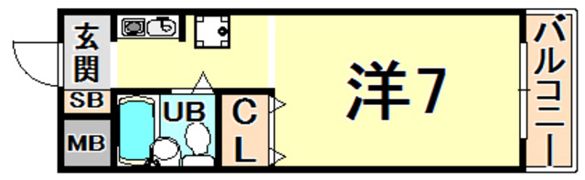 ロイヤル伊丹の間取り画像