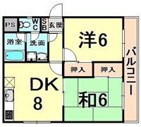 第二グリーンハイツの間取り画像