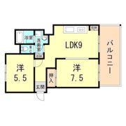 桜台ハイツの間取り画像