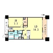 フジヤマフラッツの間取り画像