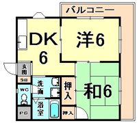 栄第一マンションの間取り画像