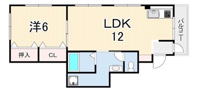 第一中村マンションの間取り画像