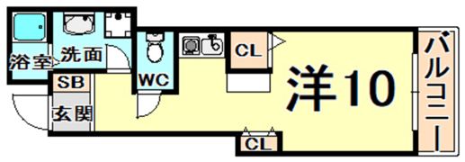 パークサイド西台の間取り画像