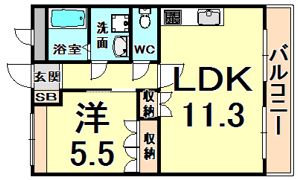 コスモ・ファントムの間取り画像