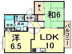 マインド倉橋の間取り画像