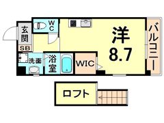 ラフィーネ伊丹5の間取り画像
