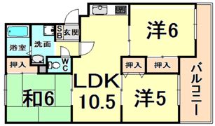 ヴァンベールの間取り画像