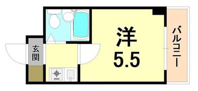 コーワ伊丹の間取り画像