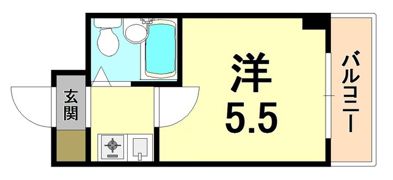 コーワ伊丹の間取り画像