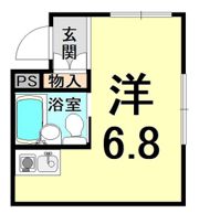ベルトピア伊丹3の間取り画像
