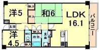 ドレム伊丹の間取り画像