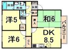 グランパルク向井 B棟の間取り画像