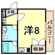 ウィンディつかしん西の間取り画像