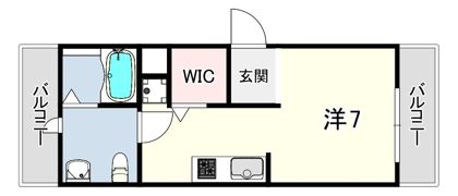 エスペランサ伊丹の間取り画像
