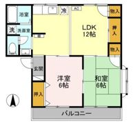 モーツァルト南笹原の間取り画像