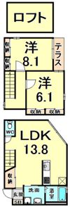 グリーンカーサの間取り画像