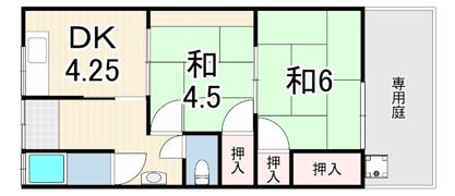 コーポ森本の間取り画像