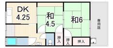 コーポ森本の間取り画像