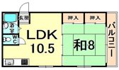 プレアール伊丹野間の間取り画像