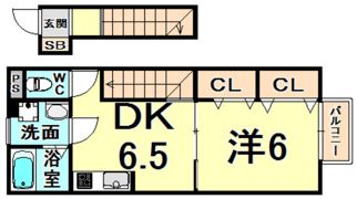 SUMMER WINDの間取り画像
