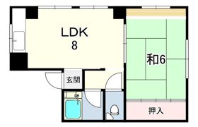 魚里マンションの間取り画像