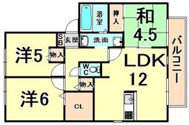 グリーンパーク鴻池の間取り画像