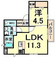 セルバートの間取り画像
