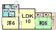 メゾン下仲の間取り画像
