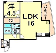 ツインライフ武庫之荘Aの間取り画像