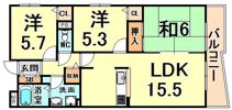 ヴィラ安堂寺IIの間取り画像