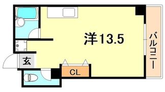 フラワービルディングの間取り画像
