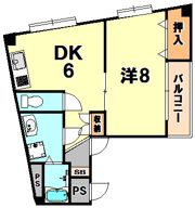 鳴海ビルの間取り画像