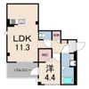 レガリア東園田の間取り画像