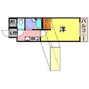 エスリード三宮の間取り画像