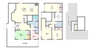 武庫之荘本町2丁目戸建の間取り画像