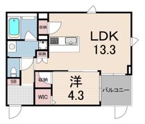 リスタ塚口の間取り画像