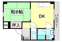 DITA笠松通の間取り画像